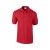 Ultra Cotton galléros piqué póló, fekete, XL 