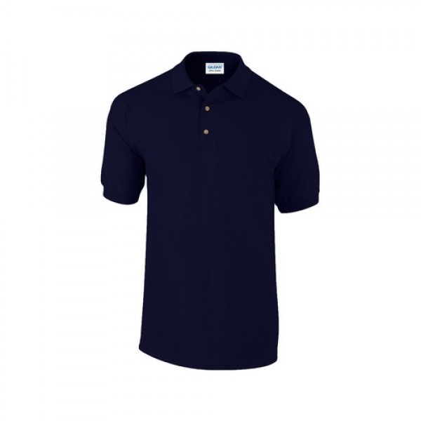 Ultra Cotton galléros piqué póló, sárga, XXL 