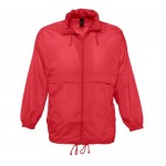 Surf 210 unisex széldzseki, piros