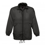 Surf 210 unisex széldzseki, fekete