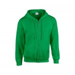 HB Zip Hooded pulóver, zöld