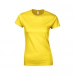 Softstyle Lady póló, sárga