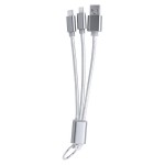 Scolt USB töltőkábel , szürke 