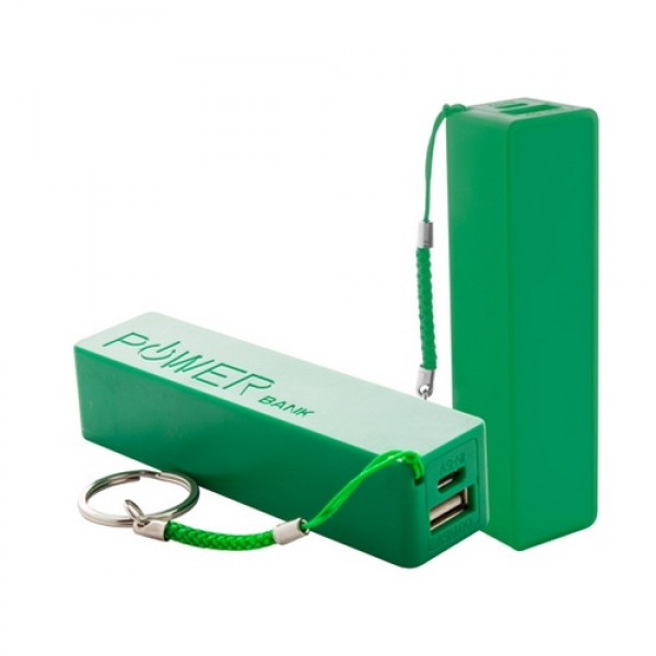 Kanlep USB power bank, zöld