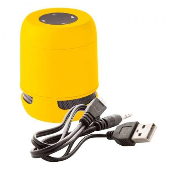 Braiss bluetooth hangszóró, sárga