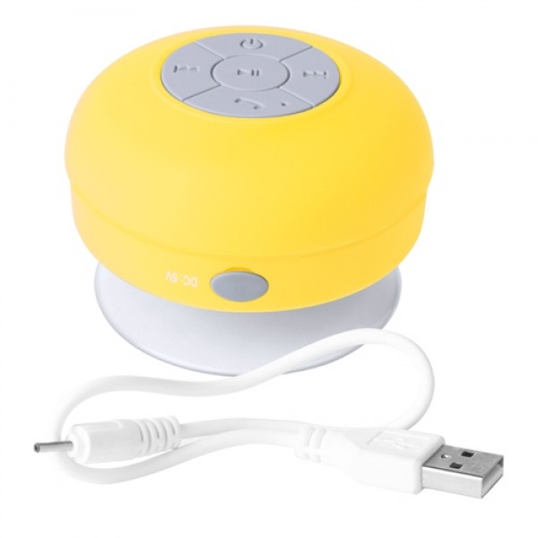 Rariax cseppálló bluetooth hangszóró, sárga